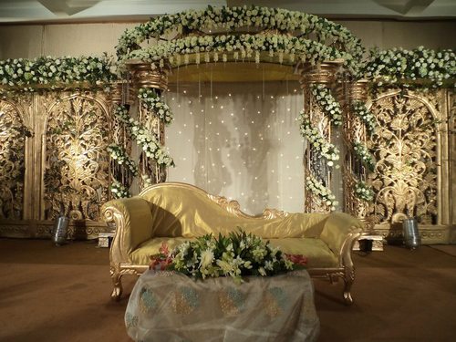 Wedding Ceremony Flower Stage Decoration Service in Kaloor ...