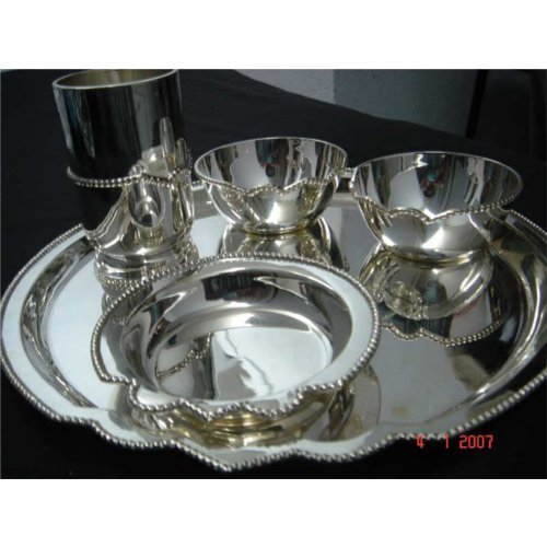 Traditional Silver Dinner Set in New Delhi, Delhi VISHWA LAKSHMI