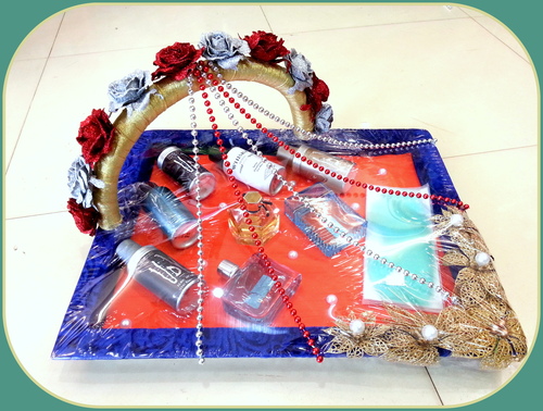 Exclusive Wedding Tray In Surat Gujarat Satyam Kraft Exclusive Wedding Tray In Parle Point