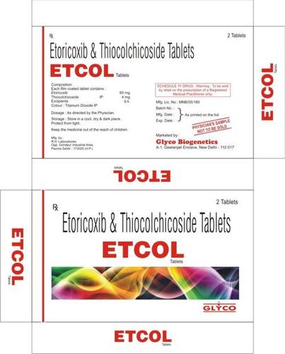 Etoricoxib Tablets Price