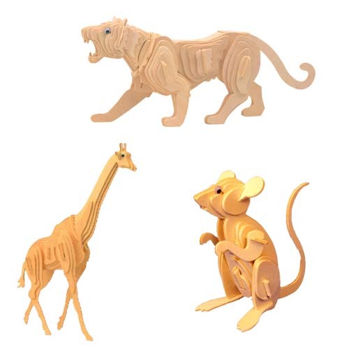 3D Wooden Puzzle Animal Toys in Yiwu, Zhejiang - Abigfun Toys Co., Ltd.