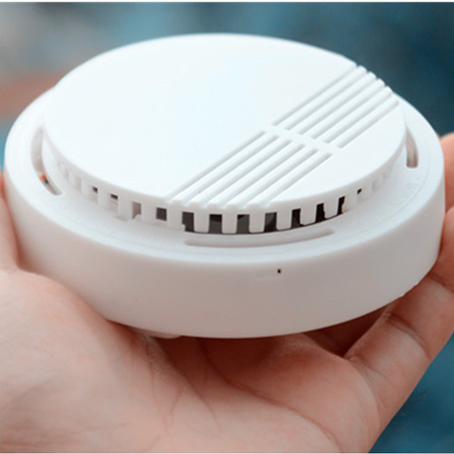 Haisheng EN 14604 Certified 9V 10 Year Lithium Battery Photoelectric Smoke Detector HSDG812 in