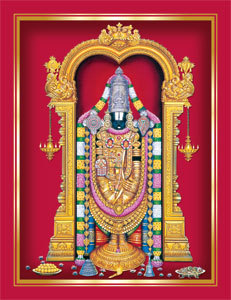 CLASSIC TIRUPATI BALAJI GREETING CARD in Sivakasi, Tamil Nadu, India ...