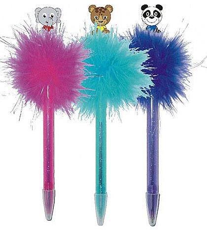 Jungle Bobble Head Fluffy Pens in TANGXIA TOWN, Dongguan