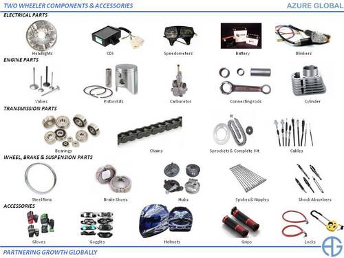 Two Wheeler Spare Parts in New Delhi, Delhi - AZURE GLOBAL wiring diagram for chinese four wheeler 