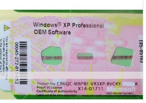 Windows Xp Professional Oem