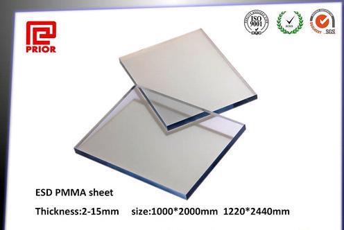 Clear ESD Plexiglass Sheet in Shenzhen, Guangdong - Prior Plastic Co., LTD.