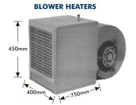 What is a blower heater?