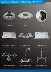 CP Fittings Manufacturers, Chrome Plated Fittings Suppliers & Exporters
