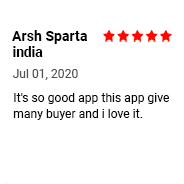 Tradeindia user Rating
