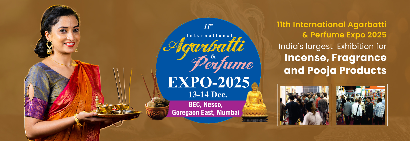 10th International Agarbatti & Perfume Expo 2025