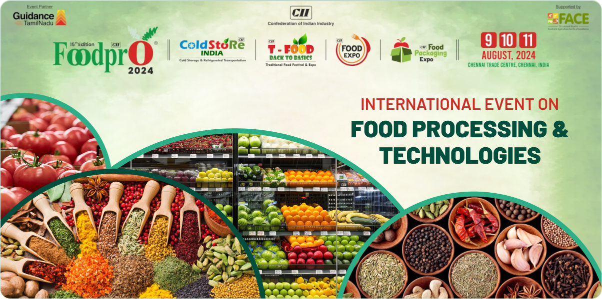 Foodpro 2024 Food Expo & Exhibition in Chennai, Food