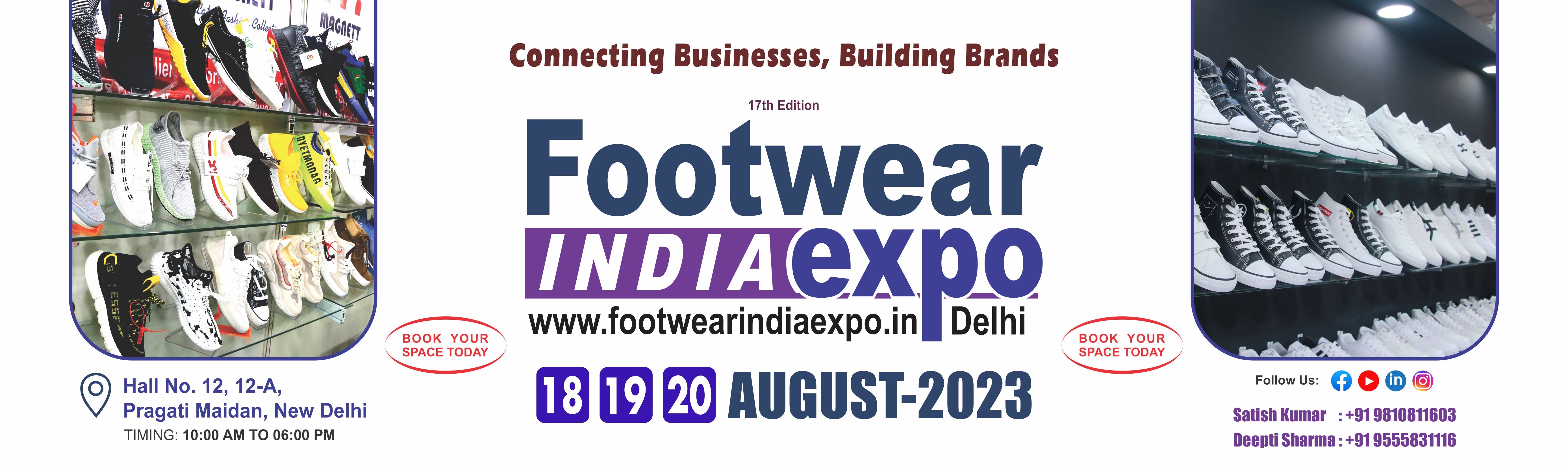 FOOTWEAR INDIA EXPO DELHI 2023 Footwear Expo Delhi, Footwear Expo