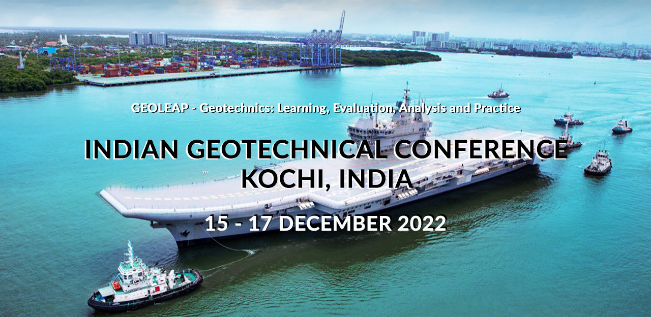  IGC 2022 INDIA GEOTECHNICAL CONFERENCE 2022