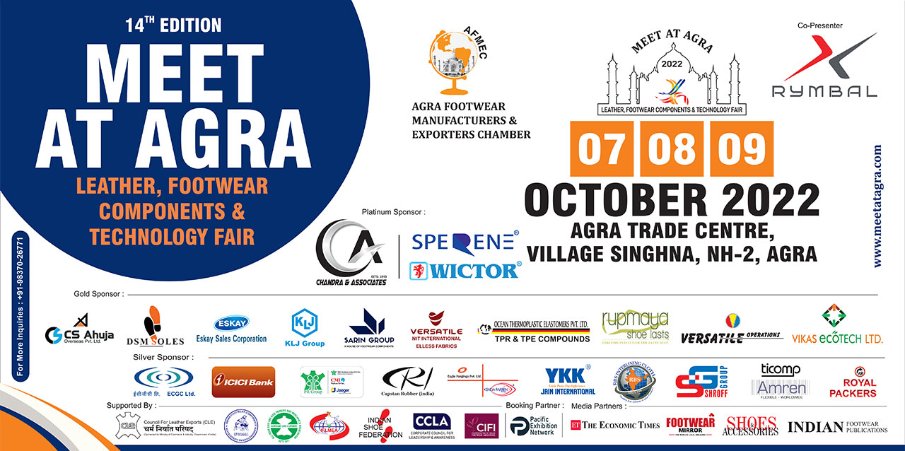 Meet at Agra 2022 Agra Leather Fair, Leather & Footwear Exhibition