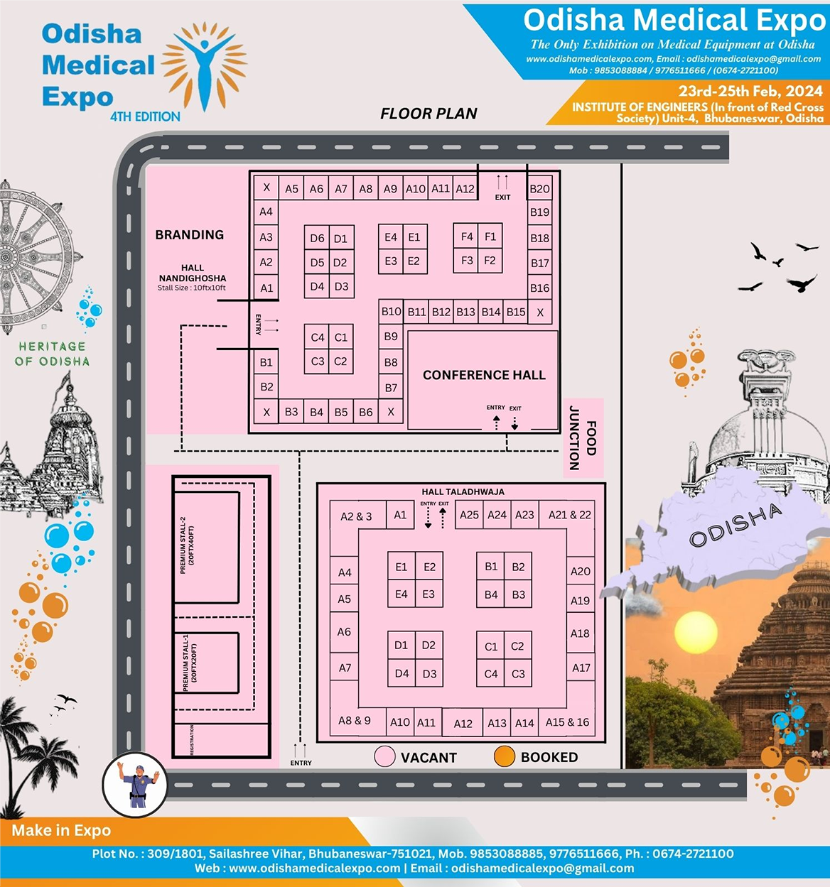 Odisha Medical Expo 2024 Medical Exhibition In Bhubaneswar Medical   Floor 