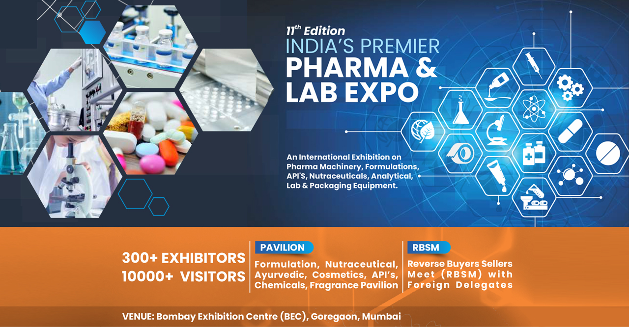 India's Leading Pharma Exhibition, Nutraceutical Exhibition & Trade