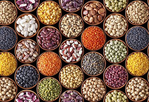 Rice, grains, cereals, pulses