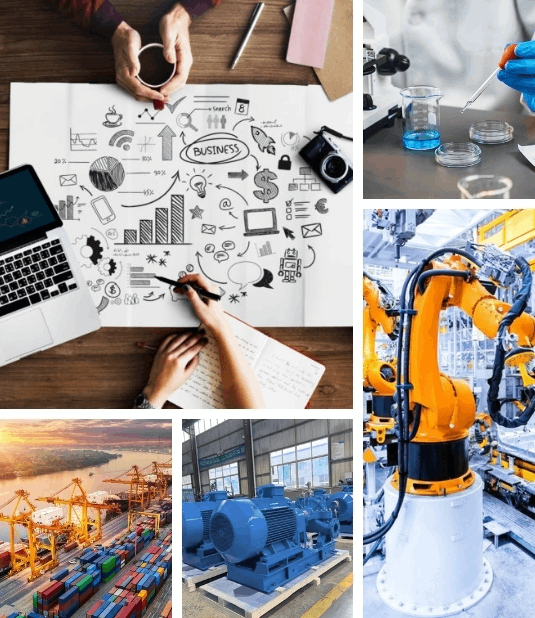 Tech Vapi Business Goals Collage