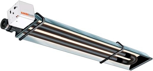 radiant tube heater for shop